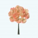 2.5", 1.75" Diameter Paper Flower 12X12 | Pink
